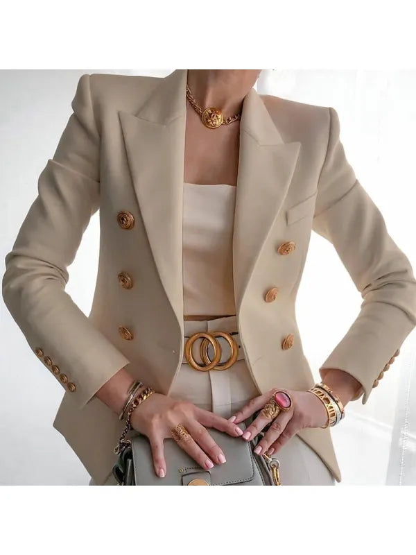 Modischer Blazer mit Knopfdetails