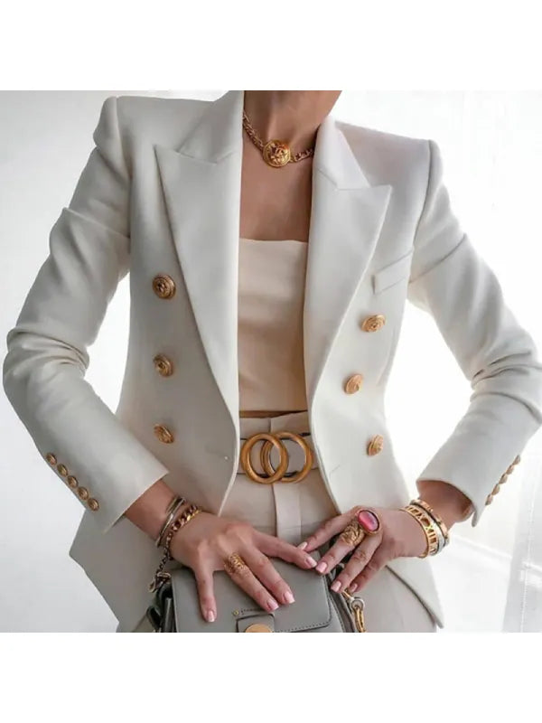 Modischer Blazer mit Knopfdetails