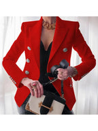 Modischer Blazer mit Knopfdetails
