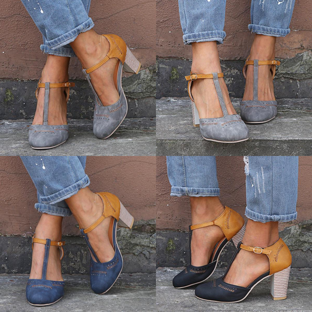 Elegante Vintage Damen Pumps