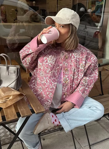 Damen Bequeme Isolierte Jacke für Herbst und Winter