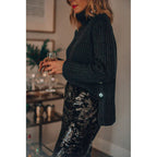 Glitzernder Paillettenrock für Frauen