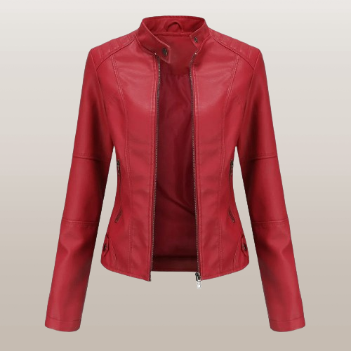 Stylische Damen Zip-Jacke