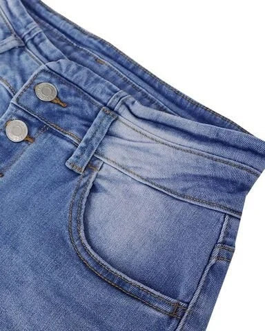 Elastische Damen-Denim-Jeans
