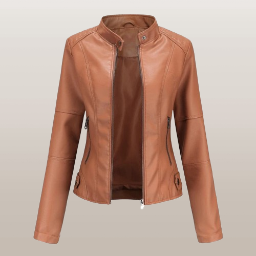 Stylische Damen Zip-Jacke