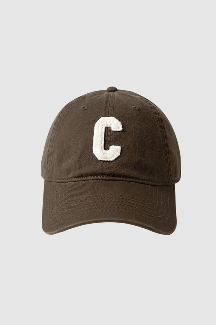 Bestickte Baseballkappe mit 'C'