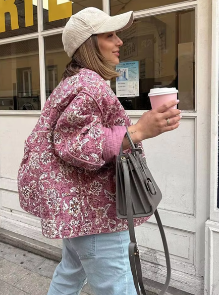 Damen Bequeme Isolierte Jacke für Herbst und Winter