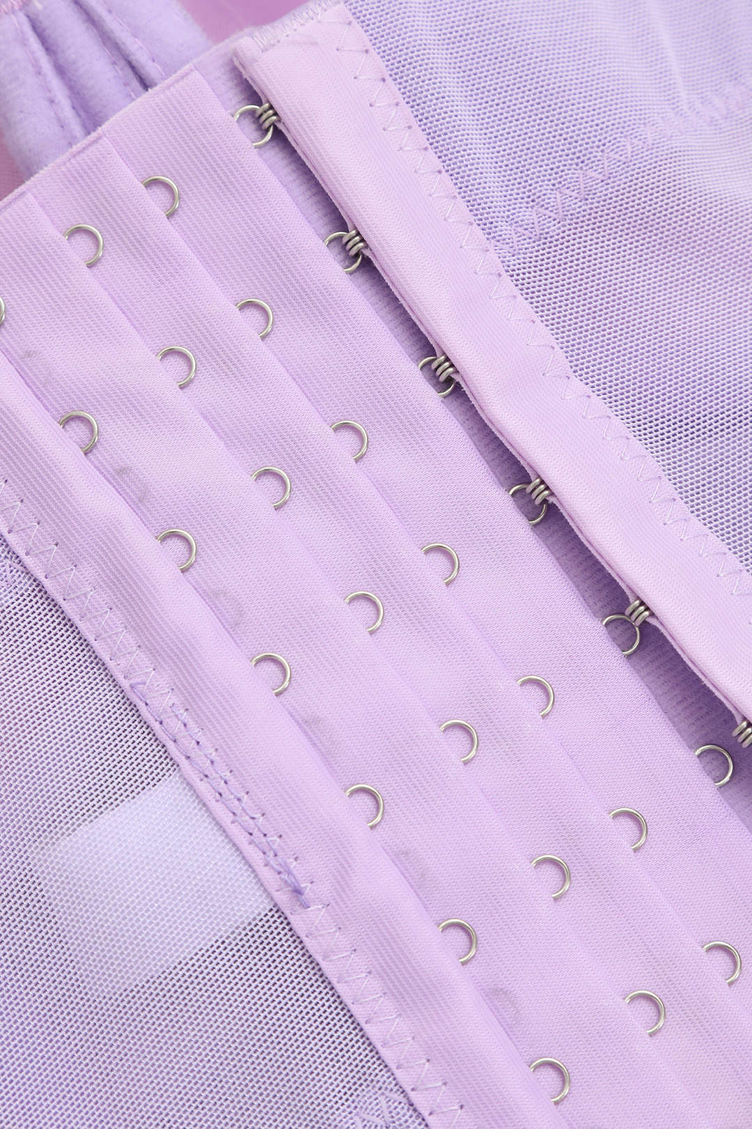 Mesh-Bustier-Top mit passender Unterwäsche