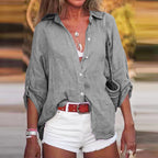 Baumwollbluse für Damen