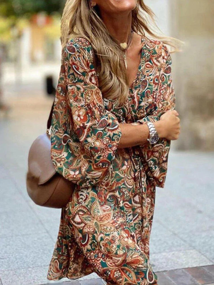 Desiree - Boho-Stil Ibiza Kleid