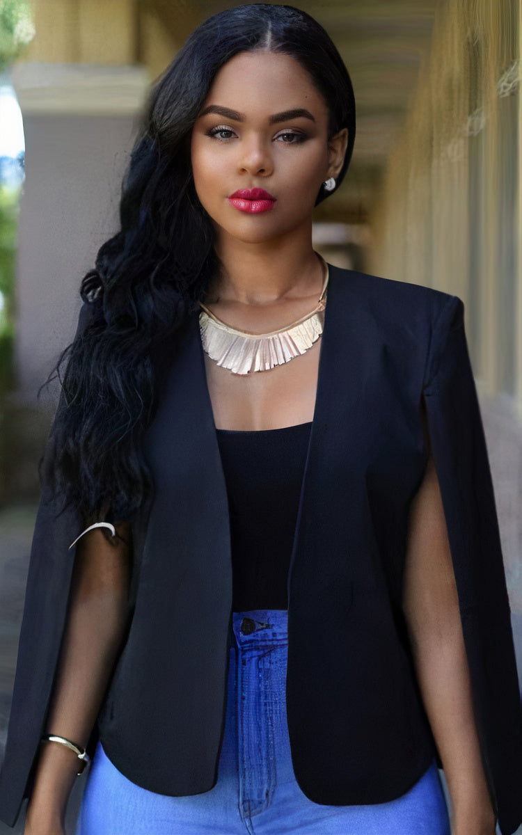 Meike Cape-Stil Blazer