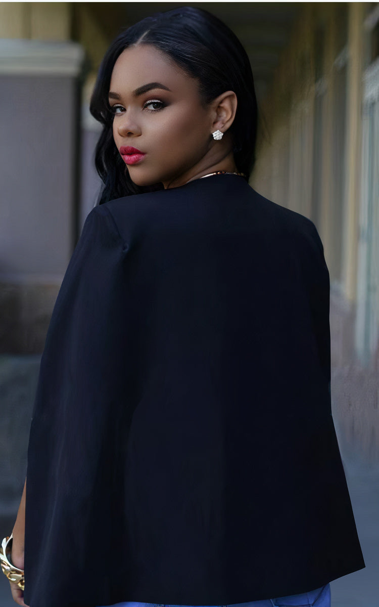 Meike Cape-Stil Blazer