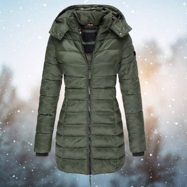 Moderne wasserdichte Winterjacke für Frauen
