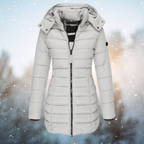 Moderne wasserdichte Winterjacke für Frauen