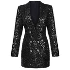 Paulina - Funkelndes Blazer-Kleid