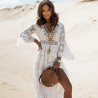 Bohemian Style Long Sleeve Dress