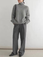 Modischer Rollkragenpullover für Damen