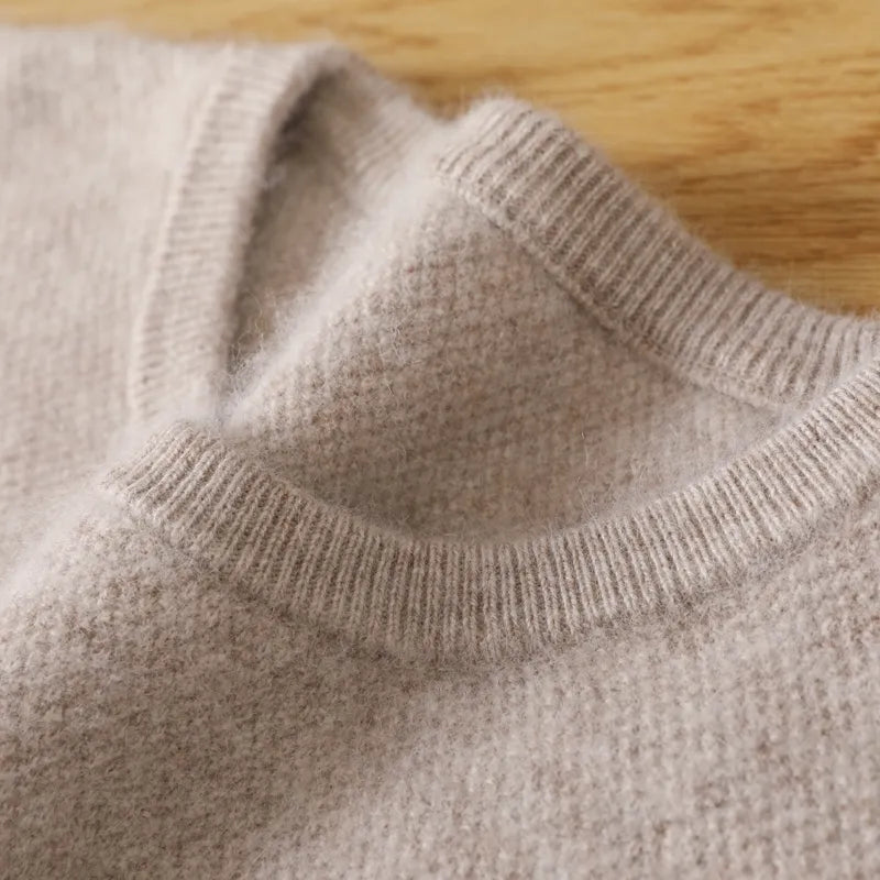 Stylischer Strickpullover