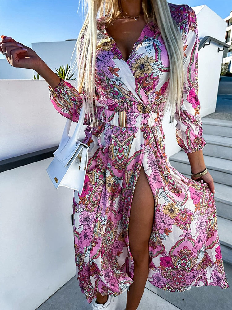 Niva - Stilvolles Midi-Kleid