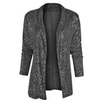 Funkelnde Pailletten-Blazer-Weste