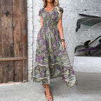 Bohemian Maxikleid im Vintage-Stil