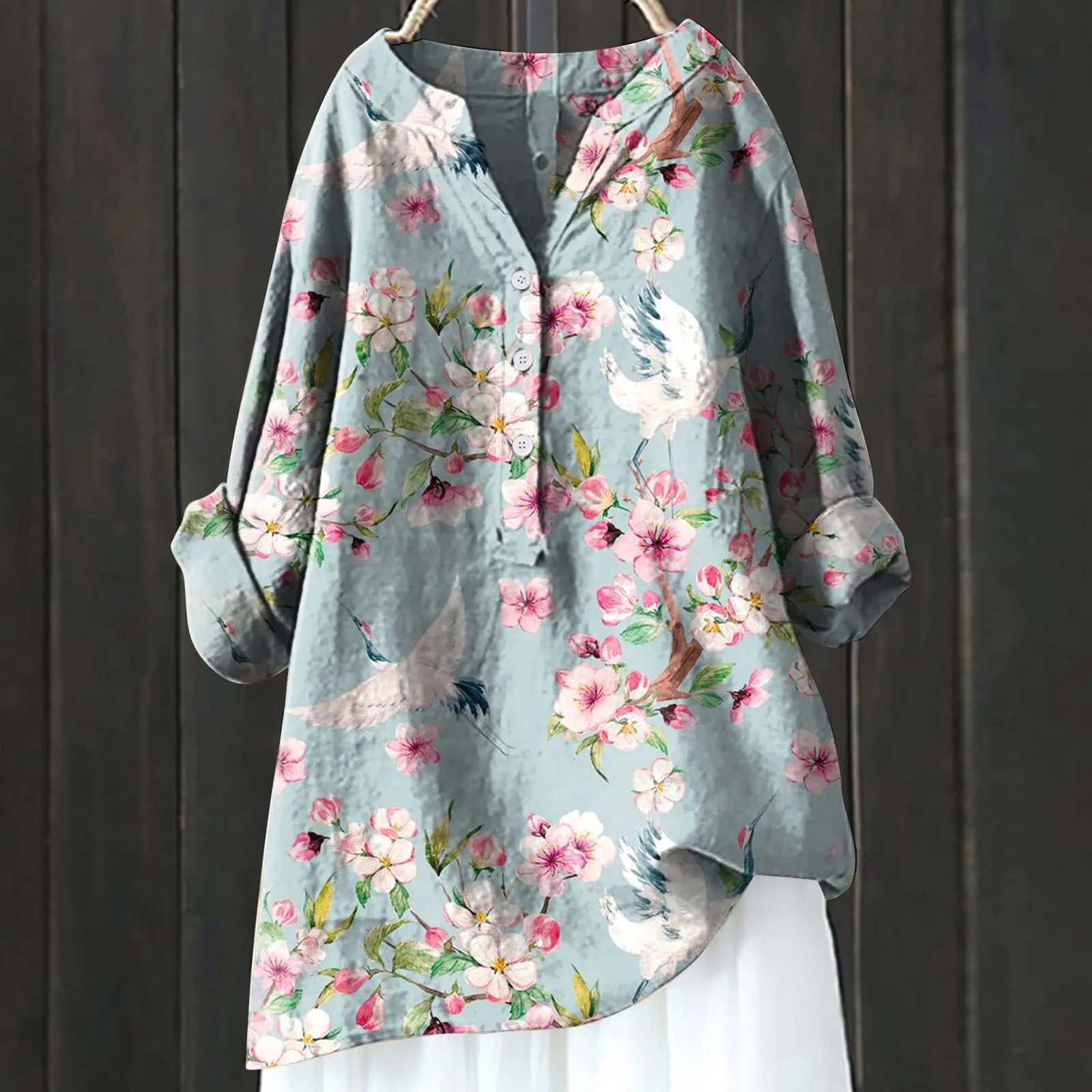 Ariana - Blumenmuster Bluse