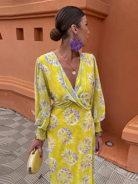 Erin - Stilvolles Midi-Kleid