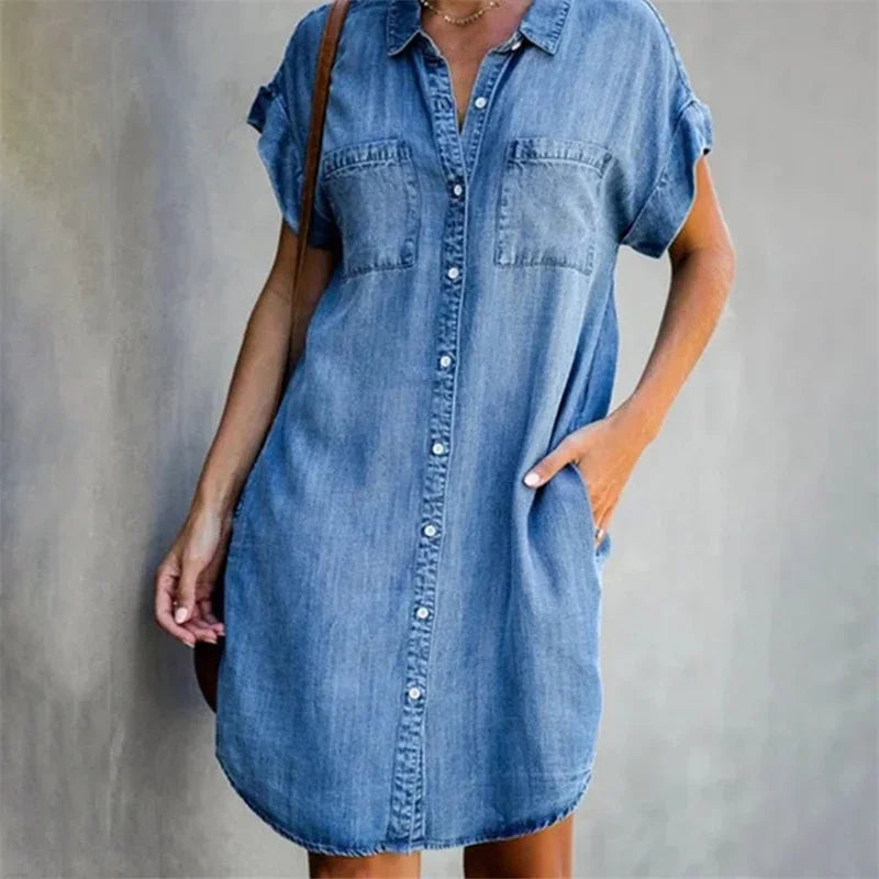 Sommerbrise Kollektion: Dagen Denim Kleid