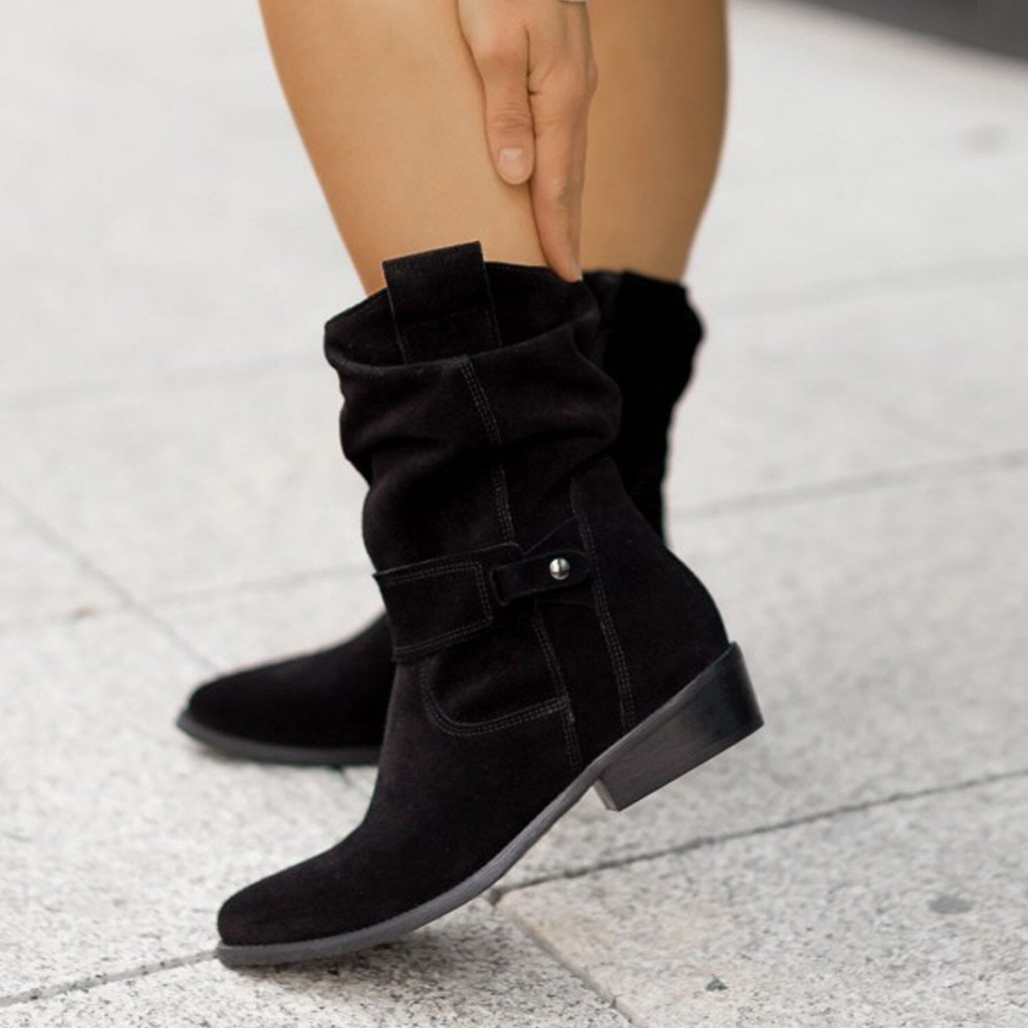 Stylische Damen-Ankle Boots