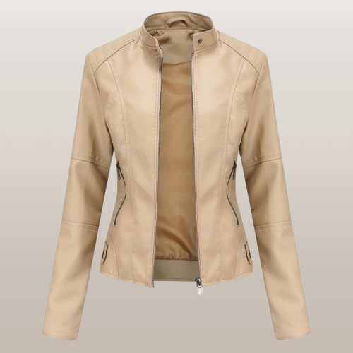 Stylische Damen Zip-Jacke