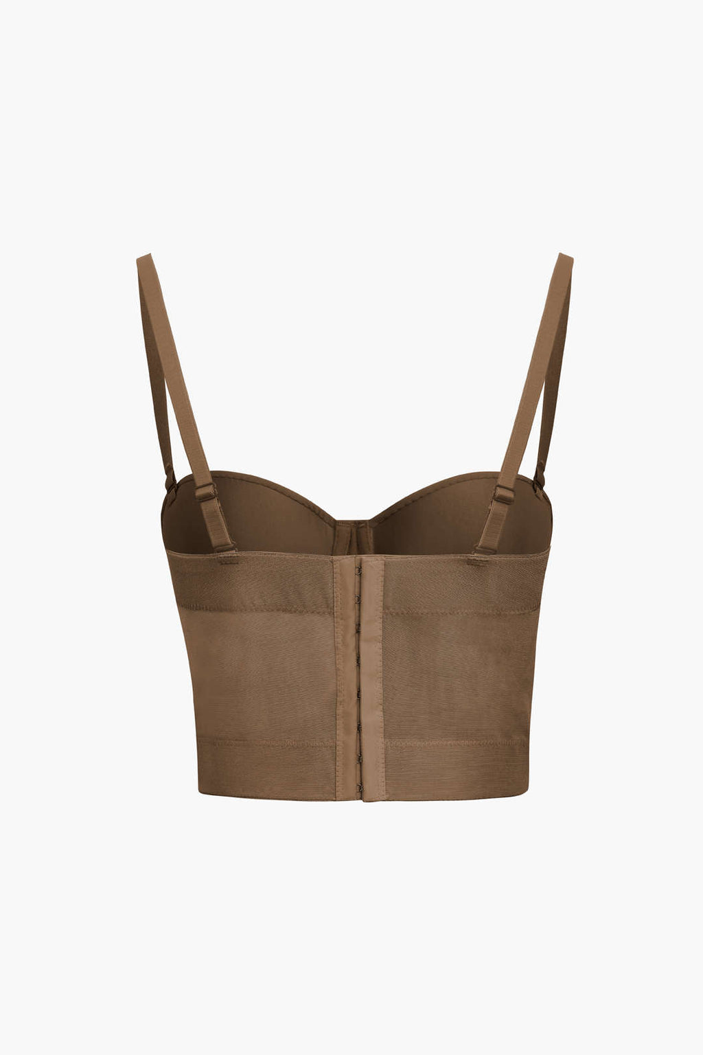 Mesh-Bustier-Top mit passender Unterwäsche