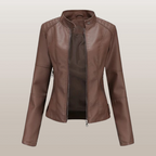 Stylische Damen Zip-Jacke