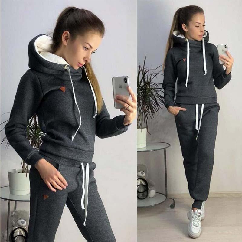 DROOM - Elegantes und komfortables warmes Sport-Jogging-Set